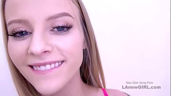 Beautiful Blonde asked for sperm & swallows at casting audition