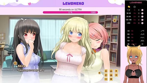 VTuber LewdNeko Plays Love Cubed Part 7