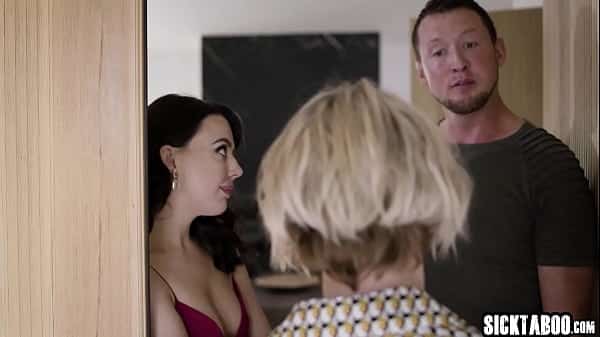 Big tits MILF Dee Williams fucks big ass MILFs Whitney Wright husband and MILF caught them in action