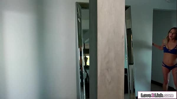 My stepsons gf eating out my milf pussy