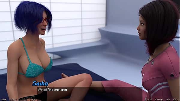 Stranded In Space #132 – Hot Secretary Makes Out With Girl Next Door