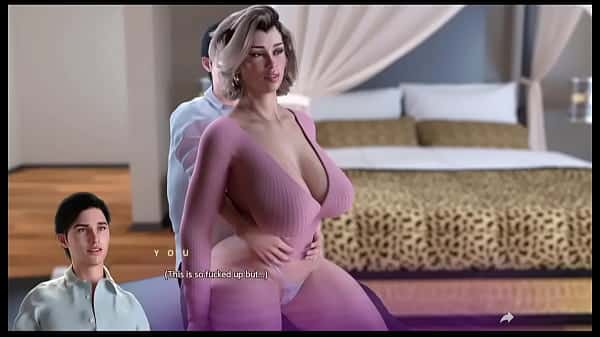 Apocalust – Stepmom Got Stuck in His Lap Then She Rubs Her Big Ass and Made Him Cum| He Fucks His Stepmom While She’s Stuck in Her Bedroom – Apocalust Sexy Porn Game Moments