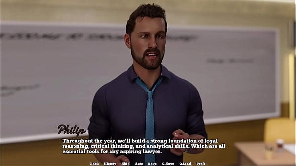 Law School #12 – Meeting The Hot Brunette Britain Girl