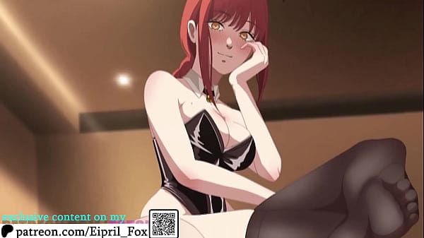 Makima got Creampied So Wisely On Powers Back – Chainsaw Man Threesome Hentai 4K