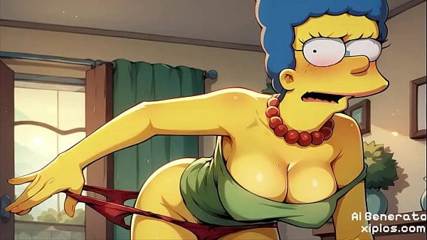 Marge Simpsons Porn / Hentai NSFW image compilation Ai #3
