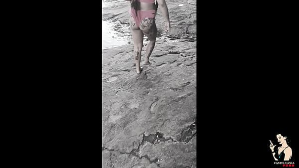 Trailer – Public sex in the river and cum in Paty Angel’s ass