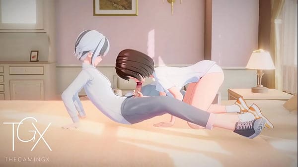 Anime Hentai Futanari Sex Games Sexy Girl Blowjob, Cowgirl, Anal in different positions