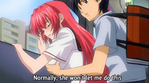 Hentai – Touching my Busty Step Sister in the Train [Subtitled]