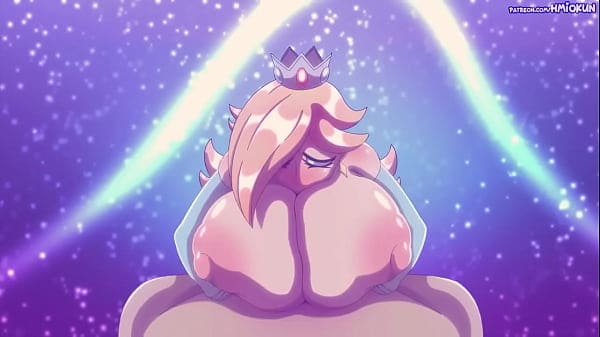 Rosalina gives you a titfuck blowjob