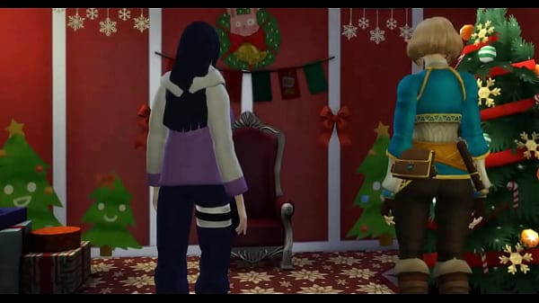 This Xmas with Hinata and Zelda porn