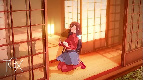 Anime Hentai Game Gaming Mita sex in various positions and Blowjob