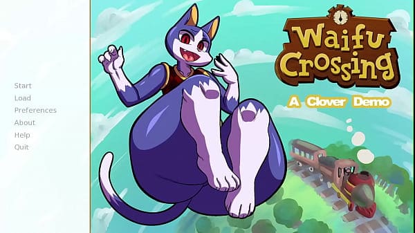 [COMICAL GAMES] Lets Play Waifu Crossing Parody [Adults Only]