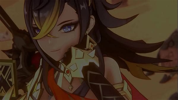 Dehya (Genshin Impact) Fucked Doggy Style 002