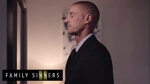 FAMILY SINNERS – Step Dad Cheats On His Wife With His Smoking Hot Petite Step Daughter And Cums On Her Ass