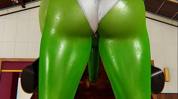 Futa – Fiona gets creampied by She Hulk (Shrek)