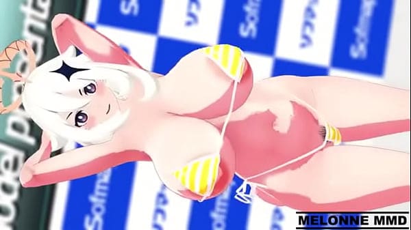 [Genshin] Baile furifuri [Paimon](no sound)『MMD』