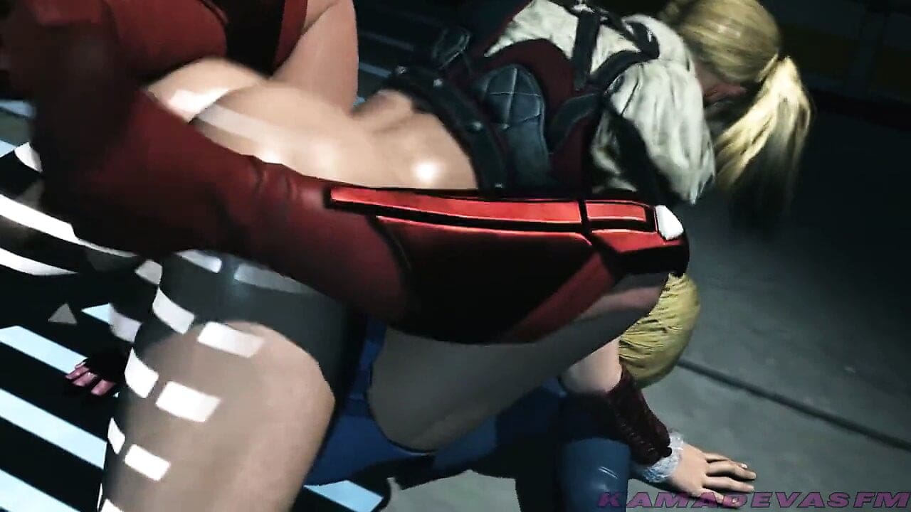 harley quin and supergirl