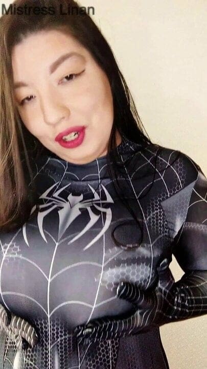 Spider-lady show you how to jerk off (JOI)