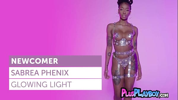 Stunning SaBrea Phenix amazing posing and big tits teen showed hot body