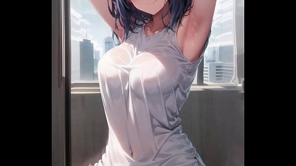 (3D ANIMATED AI GENERATED) Friend has fun with heavy bi couple (with pussy masturbation ASMR sound! Ai porn)