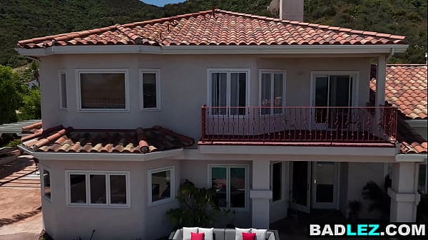 Big tits petite lesbian and MILF wife meet and fist teen neighbor