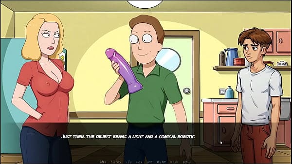 Portal Porn Demoniums [ PARODY HENTAI GAME ] Ep.1 Morty’s sister squirting in the shower !
