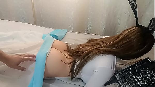Sassy stepsister: “You know you want to fuck me on Halloween night” anal sex, perfect ass. perfect pussy and huge tits. intense cumshot. homemade porn story (18 )