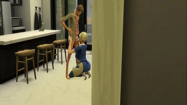 Voyeur Life – Brady bunch watching mom give the boy next door a bj secretly