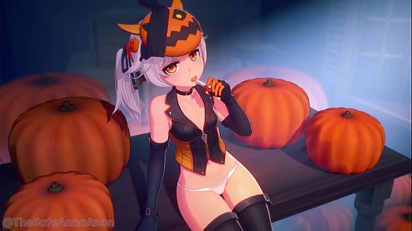 Chica calabaza quiere que la llenen de crema