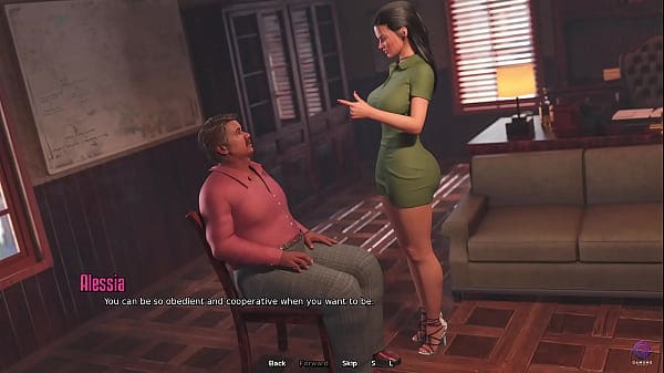 Cuckold Husband Watching His Wife Sucking My Big Dick – 3D Hentai Animated Porn – Life in Santa County
