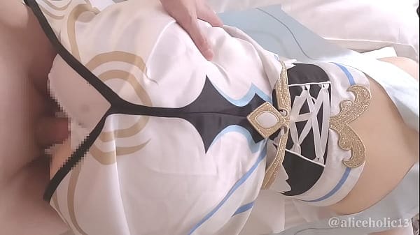 Genshin Impact Lumine Cosplay  Multiple Orgasm & Multiple Creampie hentai pov vol.1