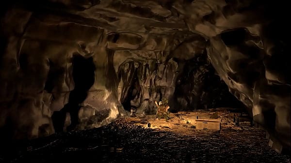 Goblins Gangbang a Hot Blonde Elf in Their Cave