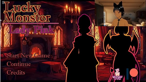 Lucky Monster Lady Pink Trying to get customers and lady pink giving a blow job and anal fucked by a demon