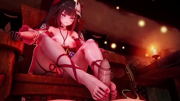 Sparkle from genshin impact got horny after meeting aether