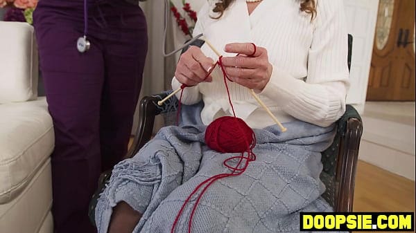 Young big dick stud rails big ass granny and her ebony BBW nurse
