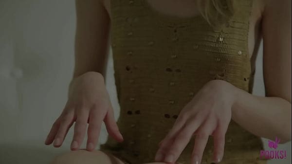 Horny Blonde Coed Liz Digs Deep In Her Gushing Pussy On Couch!