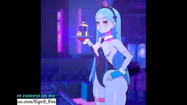 Hot Rebecca serves multiple clients Very Well – Cyberpunk 2077 Hentai Animation 4K