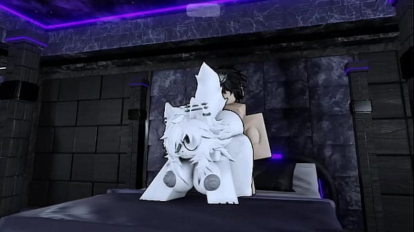 Pounding my hot furry Roblox slut