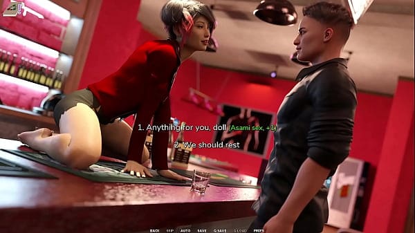 Taboo University #84 – Asian Bartender Bends Over The Desk And Get Fucked Hard