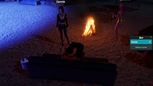 Un trio inesperado en la hoguera