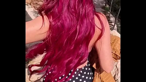 British Redhead’s RISKY Beach Blowjob Fuels WILD Doggy & Cum in Mouth!