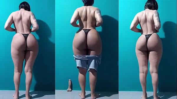 Femboy Rabuda Rebolando e Gemendo igual uma Puta