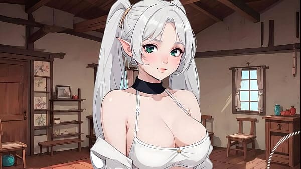 JOI Hentai – Frieren te transforma en su mascota sexual. Pet play, Femdom…